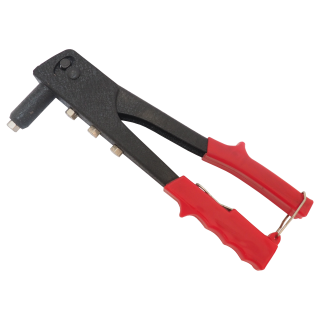 TOPTRADE nýtovací kleště celokovové, 2–5 mm, 90°