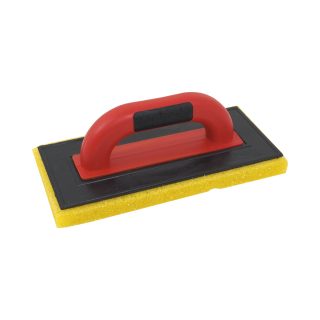 TOPTRADE hladítko ABS s hrubým molitanem, PROFESSIONAL, 250 × 130 × 20 mm