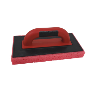 TOPTRADE hladítko s mořskou houbou, ABS, 250×130×30 mm