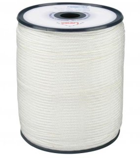Lanex pletené polyamidové lano Ø 12 mm × 100 m – bílé