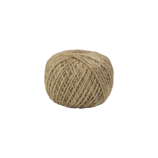 TOPTRADE jutový motouz Ø 1,25 mm, 40 m – přírodní provázek (40 g)