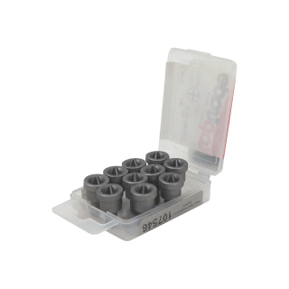 TOPTRADE bit PH 2 na sádrokarton s dorazem, 25 mm, sada 10 ks