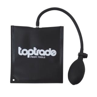 TOPTRADE montážní nafukovací polštář 150 x 165 mm, 135 kg