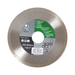 Diamantový kotouč Atlas Ceramic 115 × 22,23 × 2 mm