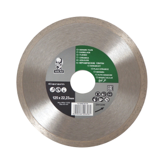 Diamantový kotouč Atlas Ceramic 125 × 22,23 × 2 mm