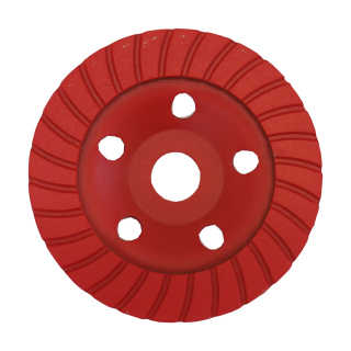 Diamantový brusný kotouč TOPTRADE Turbo 115×22,23 mm