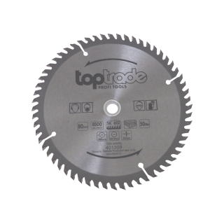 TOPTRADE pilový kotouč na dřevo 180 × 2,2 × 20/16 mm, 60 zubů (SK)