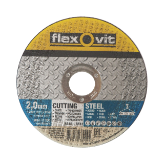 Flexovit řezný kotouč na kov 125 × 22,23 × 2 mm – profi