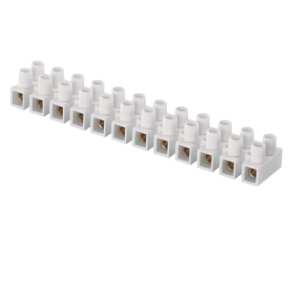 Svorkovnice bílá 12×10 mm², 450 V / 57 A