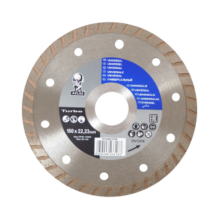 Diamantový kotouč Atlas Turbo 150 × 22,23 × 2,6 mm