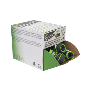 TOPTRADE rychlospojka dvousložková 3/4", sada 20 ks