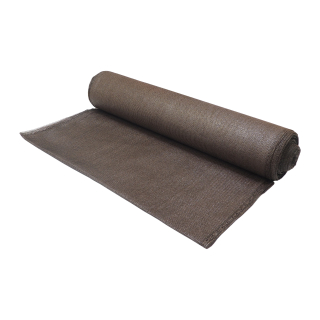 TOPTRADE stínící síť hnědá 1×10 m, 150 g/m², 90 %