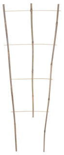 TOPTRADE bambusová mřížka pro popínavé rostliny 46 × 40 cm
