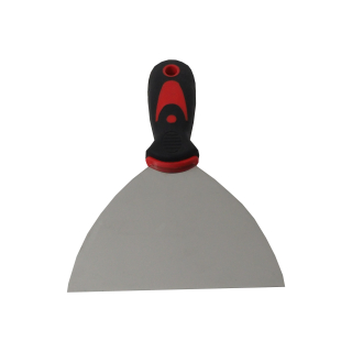 TOPTRADE špachtle nerezová 150 mm, ergonomická rukojeť