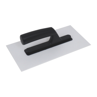 TOPTRADE hladítko ABS 280×140×2 mm – otevřená rukojeť (109047)