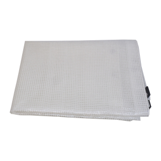 TOPTRADE krycí plachta průhledná 3 × 4 m, 120 g/m²