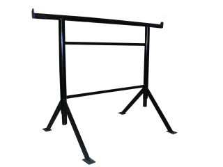 TOPTRADE koza stavební výsuvná, ocelová — 1200×1700 mm, 150 kg