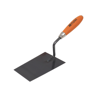 ProTec zednická lžíce, ocelová, 160 × 110 mm, černá – Profi