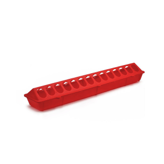 RACEK krmítko pro drůbež – žlabové, plast 40 cm