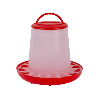 RACEK tubusové krmítko pro drůbež 6 kg, plast, s víčkem