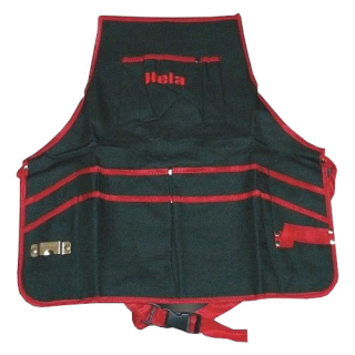 Plátěná zástěra s kapsami – unisex