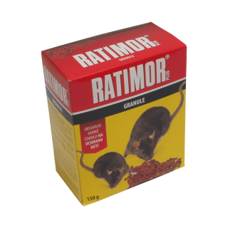 Ratimor Plus – granule na potkany, 150 g