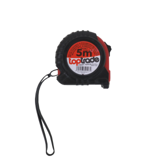 TOPTRADE metr svinovací 5 m × 19 mm, magnet, pogumovaný obal