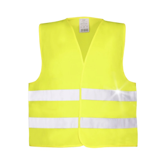 vesta reflexní, žlutá, XL
