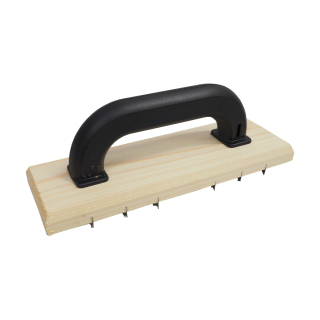 TOPTRADE škrabák na ytong, dřevěný, malý, 260 x 90 mm, standard