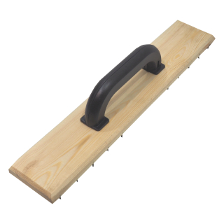 TOPTRADE škrabák na ytong, dřevěný, velký, 450 x 90 mm, standard