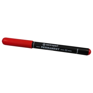 CENTROPEN permanentní popisovač 2846/1, červený, 1 mm – sada 10 ks
