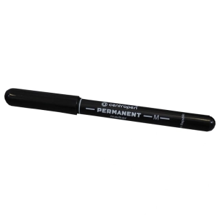 CENTROPEN permanentní značkovač 2846/1, černý, 1 mm, sada 10 ks