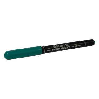 Centropen permanentní značkovač 2846/1, zelený, 1 mm, sada 10 ks