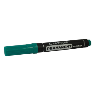 Centropen permanentní značkovač 8566/1, zelený, 2,5 mm – sada 10 ks
