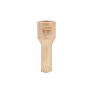 TOPTRADE diamantová vykružovací korunka M14 Ø 14 mm