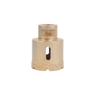 TOPTRADE diamantová vykružovací korunka Ø 45 mm, M14