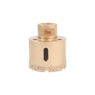 TOPTRADE diamantová vykružovací korunka Ø 53 mm (M14)