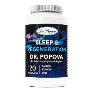 Bylinné kapsle SLEEP and REGENERATION, 120 kapslí Dr. Popov