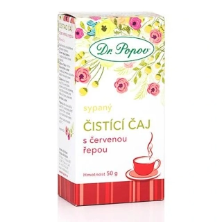 Čisticí čaj s červenou řepou – sypaný, 50 g