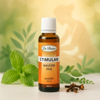 Stimulan - masážní olej, 50 ml Dr. Popov