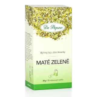 Maté zelené – bylinný čaj, 30 g (20 sáčků)