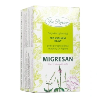 Migresan – porcovaný bylinný čaj 30 g (20 sáčků)