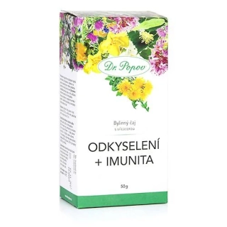 Odkyselení + imunita – sypaný bylinný čaj 50 g