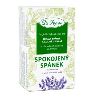 Spokojený spánek – porcovaná bylinná směs, 30 g (20 sáčků)