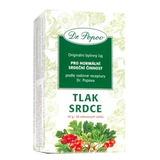 Tlak srdce – porcovaný bylinný čaj 30 g