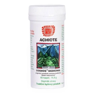 Achiote (Bixa orellana) – 60 kapslí