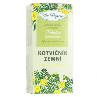 Kotvičník zemní nať a plod, 20 g Dr. Popov