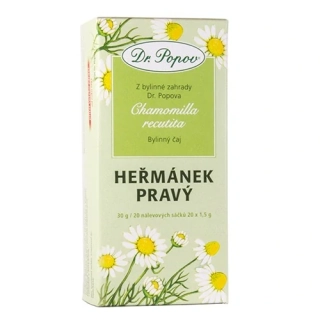 Heřmánek pravý květ, 30 g (20 × 1,5 g)