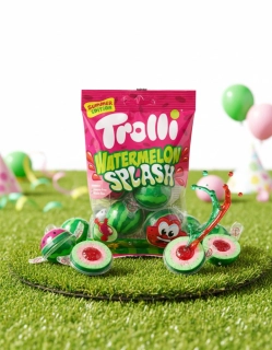Trolli Meloun 8×18,8 g – pěnové bonbóny s melounovou náplní