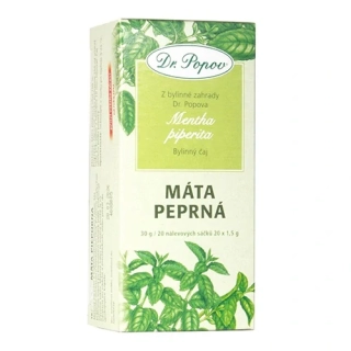 Máta peprná nať, 30 g (20 x 1,5 g)